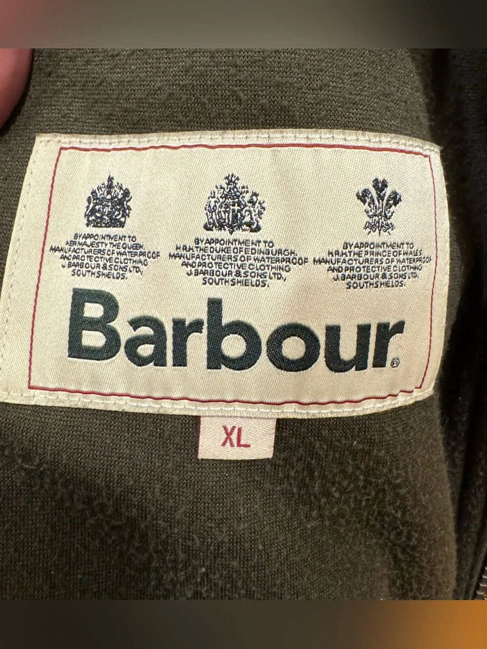 NEW Barbour Langdale Gilet Fleece Vest - XL - Olive